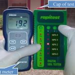 Light conditions for digital soil test kit